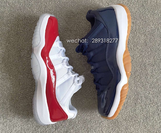 Air Jordan 11 Low Navy Gum