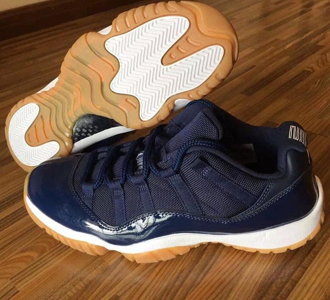 Air Jordan 11 Low Navy Gum 2016