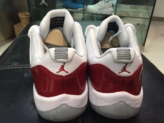 Air Jordan 11 Low Varsity Red Cherry 2016