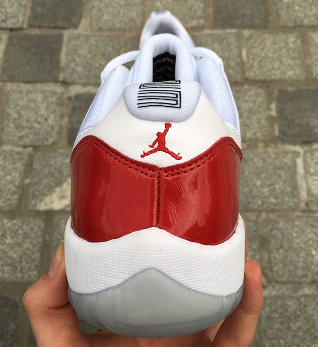 Air Jordan 11 Low Varsity Red Cherry 2016