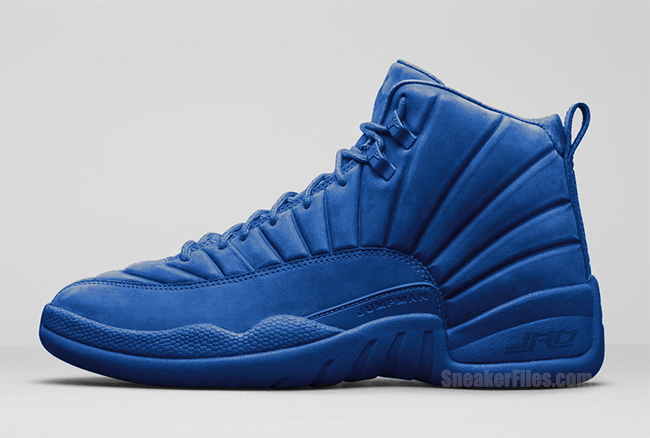 all blue jordan 12