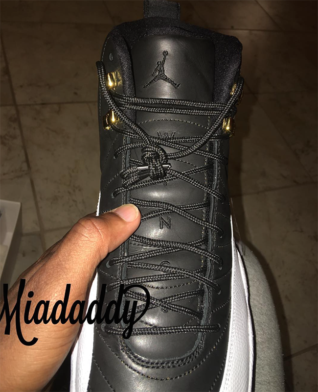 Air Jordan 12 Wings Black Gold