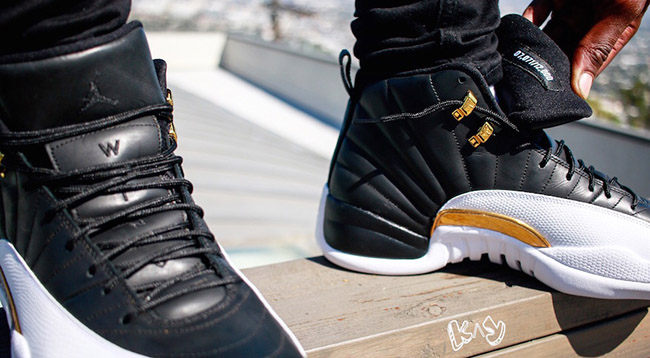 Air Jordan 12 Wings On Feet