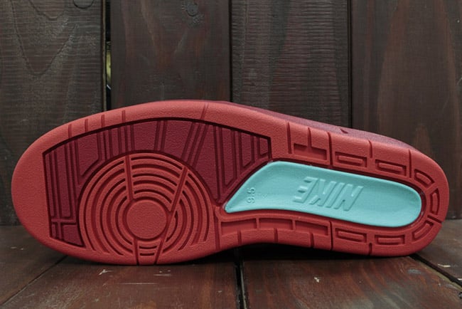 Air Jordan 2 Low Gym Red Hyper Turquoise