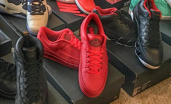 Air Jordan 2 Low Red 2016