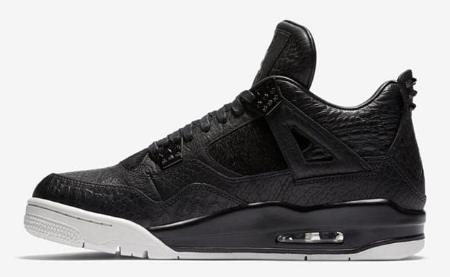 Air Jordan 4 Premium Black Pony Hair