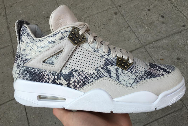 air jordan 4 retro premium snakeskin