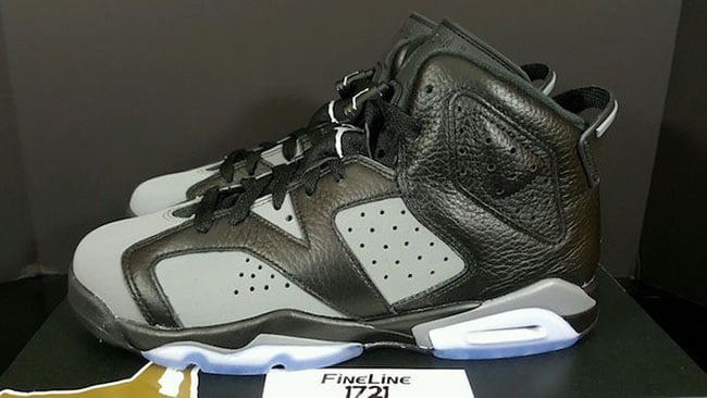 Air Jordan 6 GS Black Cool Grey