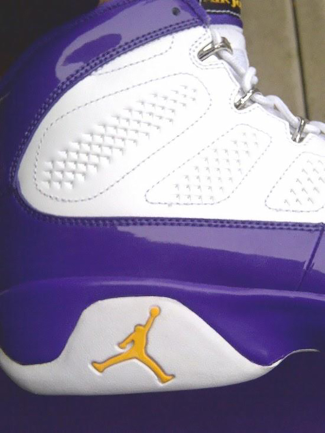 purple jordans 9