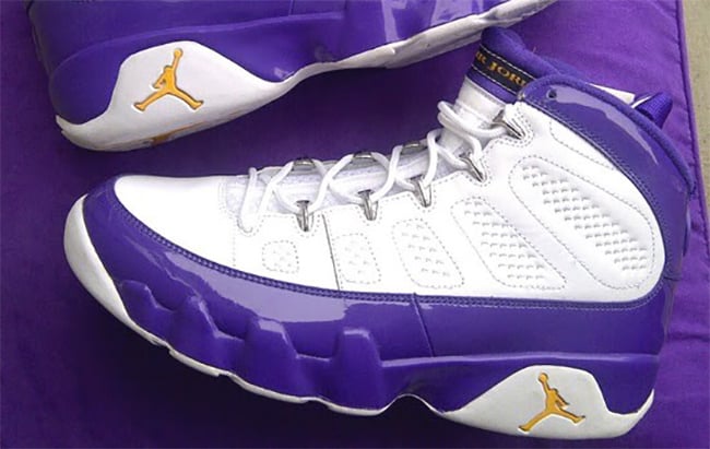 purple and yellow jordan 9 online -