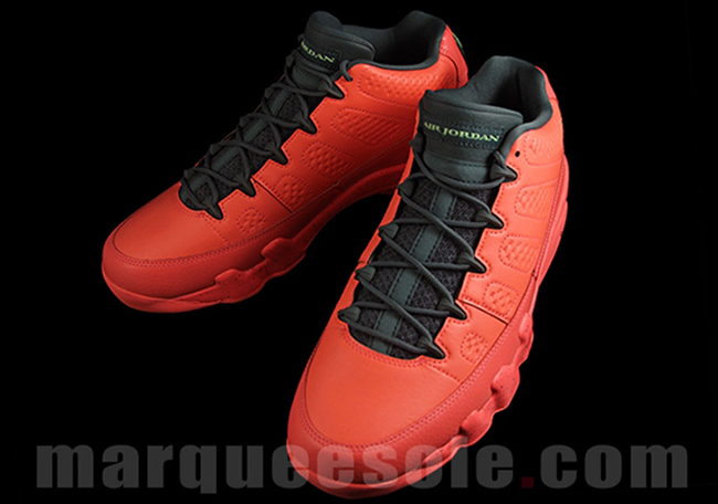 Air Jordan 9 Low Infrared Black