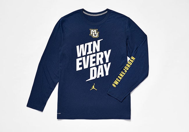 Air Jordan Marquette Eagles PE