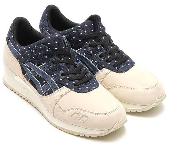 Asics Gel Lyte III Indian Ink Polka Dots