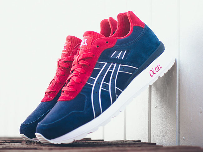 Asics GT II Red White Blue