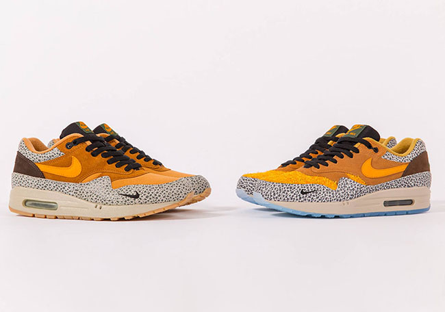 atmos Nike Air Max 1 Safari Comparison