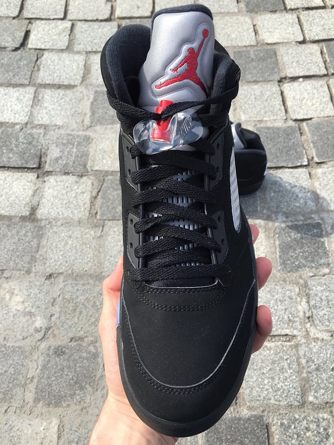 Black Nike Air Jordan 5 Retro OG