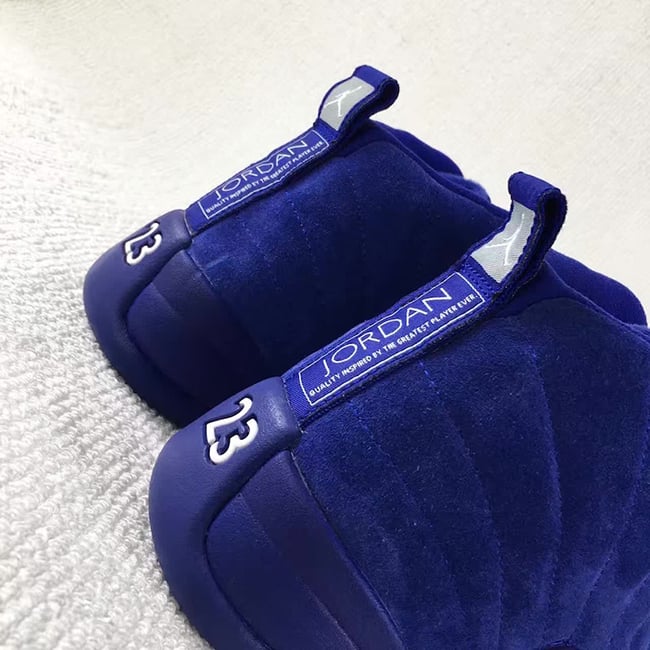 Blue Suede Air Jordan 12 Retro