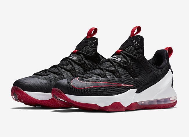Nike LeBron 13 Low ‘Bred’ Official Images