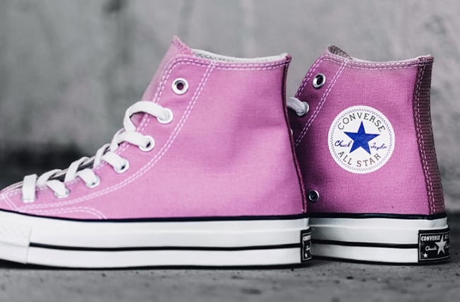 converse chuck taylor 1970s hi vintage canvas chateau rose