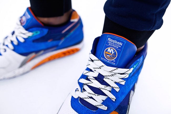 Extra Butter New York Islanders Reebok Ventilator Dynasty On Feet