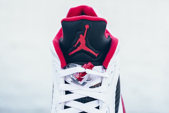 Fire Red Air Jordan 5 Low Release