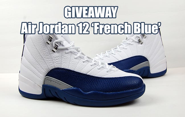 GIVEAWAY: Air Jordan 12 French Blue