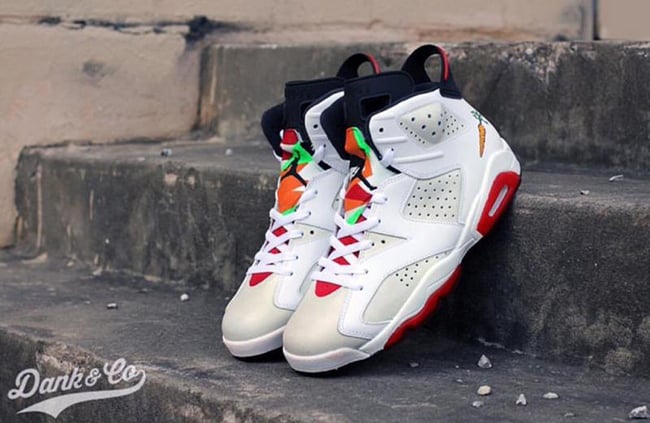 Hare Air Jordan 6 Custom