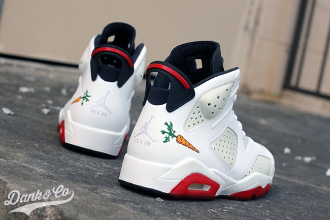 Hare Air Jordan 6 Custom