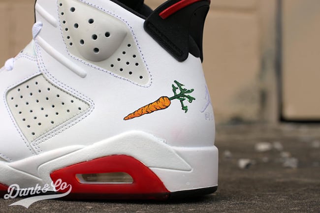 Hare Air Jordan 6 Custom