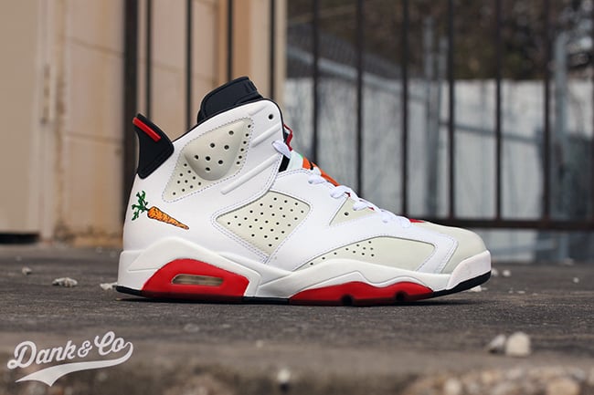 Hare Air Jordan 6 Custom