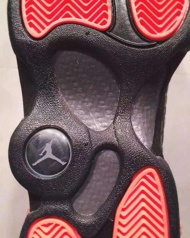 Air Jordan Horizon Premium Croc Black Leather