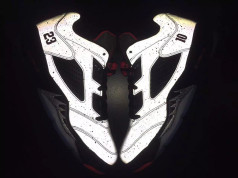 Air Jordan Flip 3 Black Air Force 1 Clear Bottom High Top