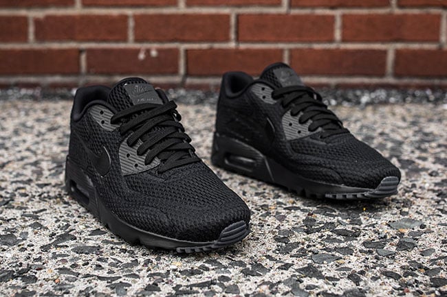 nike air max 90 ultra br triple black