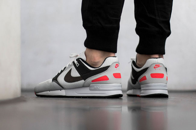 Nike Air Pegasus 89 NS Bright Crimson White Black Grey