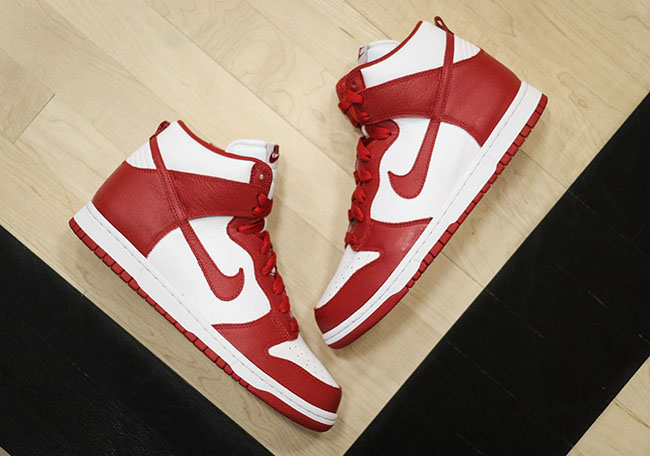 Nike Dunk High BTTYS St Johns Red 2016