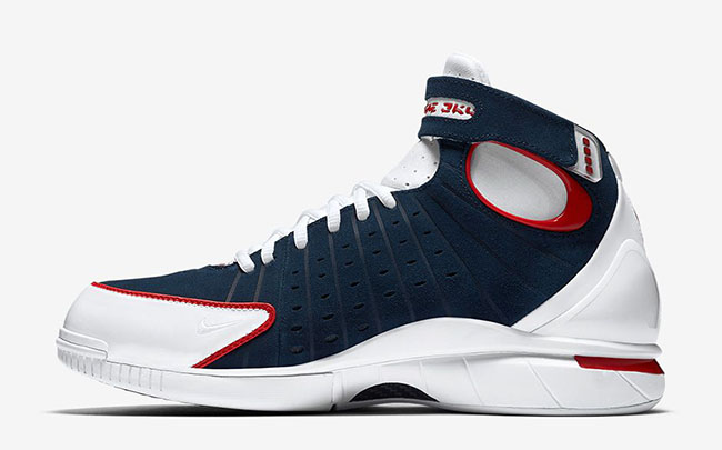 Nike Huarache 2K4 University Red UCONN Retro