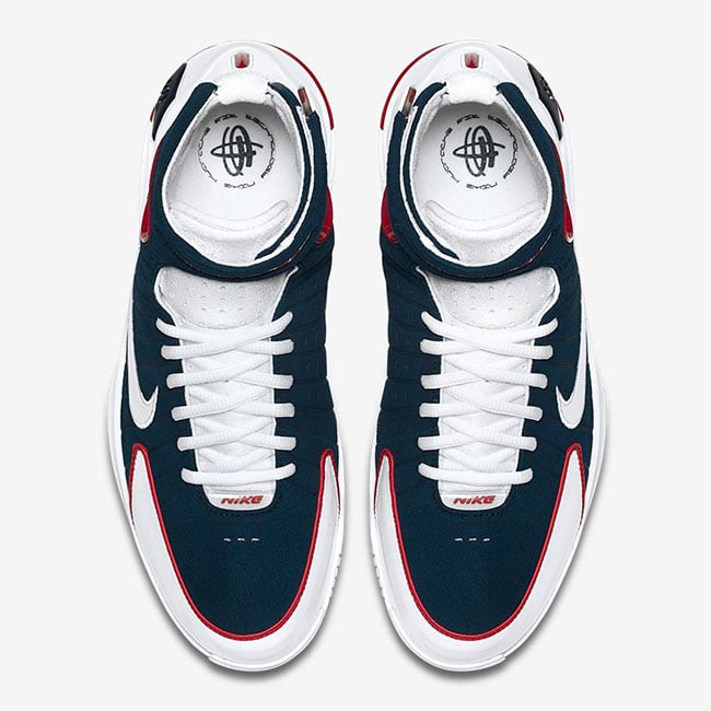 Nike Huarache 2K4 University Red UCONN Retro