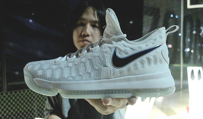 Nike KD 9 White Black Blue