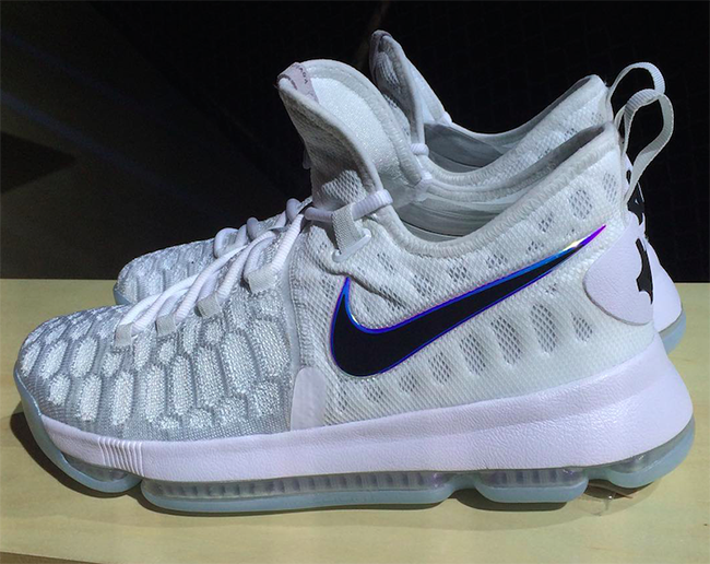 Nike KD 9 White Black Blue | SneakerFiles