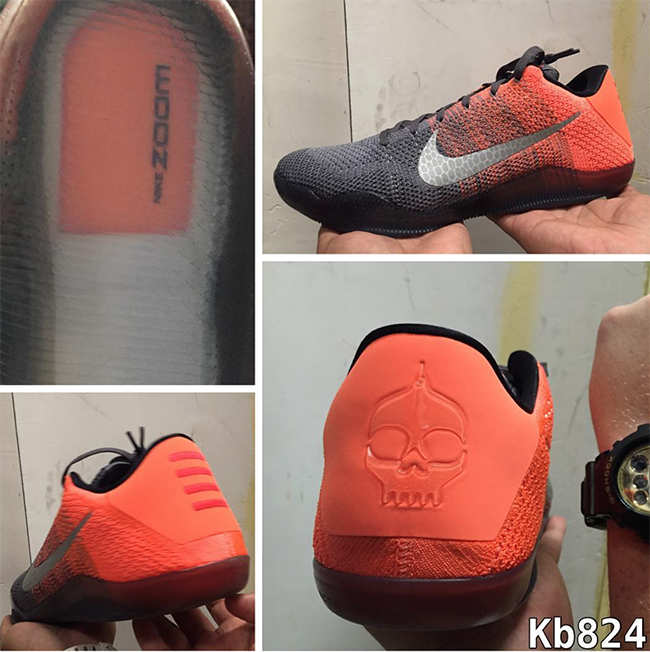 Nike Kobe 11 Grey Orange