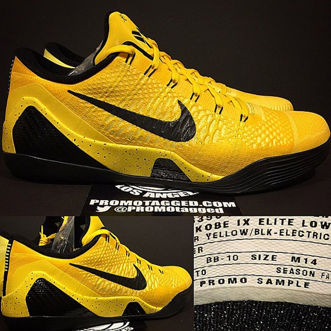 Nike Kobe 9 Elite Low Bruce Lee Sample