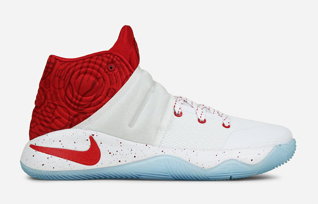 kyrie 2 red white blue