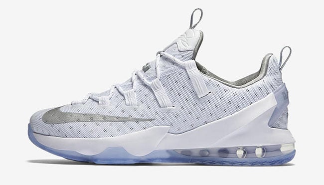 Nike LeBron 13 Low High Velocity Metallic Silver