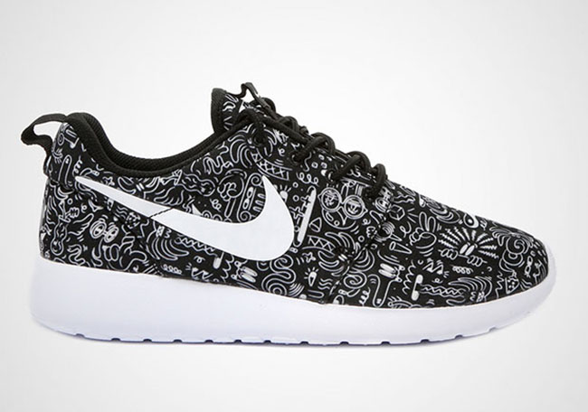 Nike Roshe Print Sketches Doodle