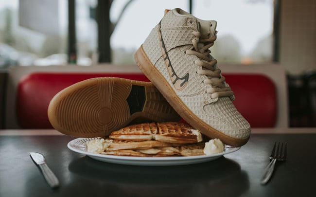 Detailed Look at the Nike SB Dunk High Premium ‘Waffle’