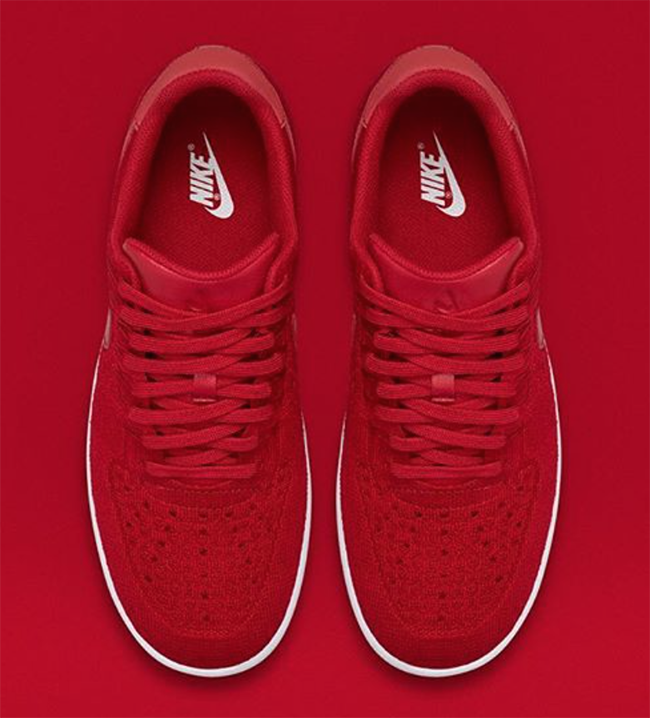 NikeLab Air Force 1 Low Ultra Flyknit Red