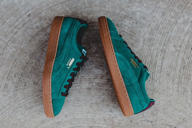 Puma Suede Classic Casual Storm Green 