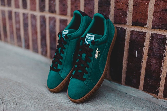 Puma Suede Classic Casual Storm Green