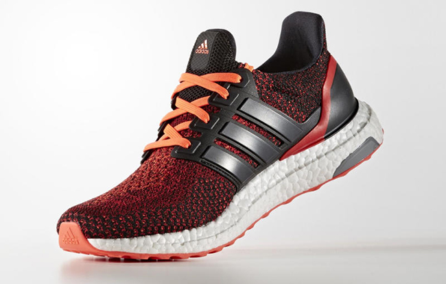 adidas ultra boost solar red gradient