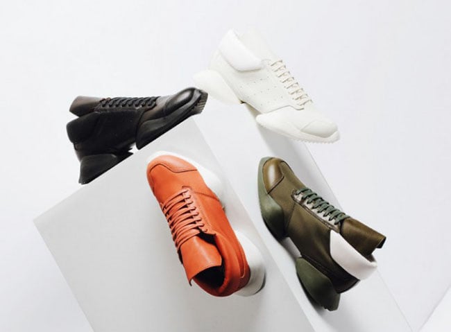 Rick Owens x adidas Runner Spring 2016 Collection